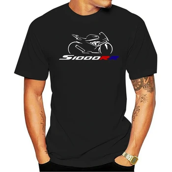 2022 Nov Modni Casual Moški T-shirt majica s kratkimi rokavi Za motorno kolo Nemčiji Klasičnih S1000RR T-shirt S 1000 RR T-shirt