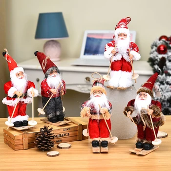 30 cm Velik Božič Santa Claus Lutka Božič Okras Božič Visi Drevo Obesek Novo Leto Odlikovanja