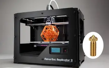 3D Tiskalnik Šobe 0,4 mm Medenina Šobe 3D Tiskalnik Vroče Koncu 0,4 mm Visoko Precizne Medenina Šobe za 3D Tiskalniki Pribor