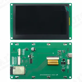 4.3 Palčni Inteligentni Serijska Vrata Zaslon LCD Modul ST7701 ESP32 S3 N16R8 Pametni Domači Zaslon 480*272 za WIFI, BT RS485