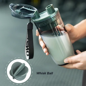 400 ml Šport Shaker Steklenico Plastenka Vode z Mešalnikih Žogo Pokrov Čaj Filter Protein Tresenje Pokal BPA Free Razpoka Dokaz Trajne