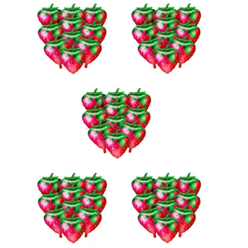 50Pcs Jagode Baloni Sweet Strawberry Folijo Mylar Baloni za Dekleta Jagoda Rojstnodnevno zabavo Odlikovanja