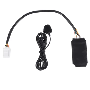 Avto Radio Audio Adapter Bluetooth, Aux Kabel Mikrofona Prostoročno Glasbe Vmesnik Disk Polje za Toyota Reiz/Camry/Corolla