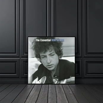 Bob Dylan - Bistveno Bob Dylan Glasbeni Album Cover Platno Plakat Doma Stensko Slikarstvo Dekoracijo (Brez Okvirja)