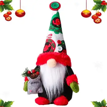 Božič Gnome Plišastih Pletene Brezosebna Lutka Ročno Švedski Tomte Božič Elf Dekoracijo Novo Leto, Darila, Božični Doma Dekor