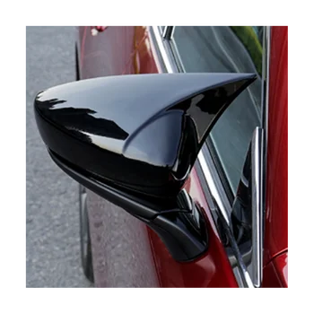 Bullhorn Tip ABS Ogljikovih Vlaken Slog Pogled od Zadaj Stranska Ogledala Pokrov Rearview Kape za 20 Mazda Enklava