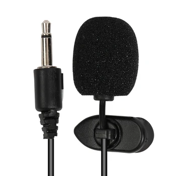 Car Audio Mikrofon 3.5 Mm Stereo Mini Jack Žično Zunanji Mikrofon Anti-hrup za Vozila, DVD Predvajalnik, GPS