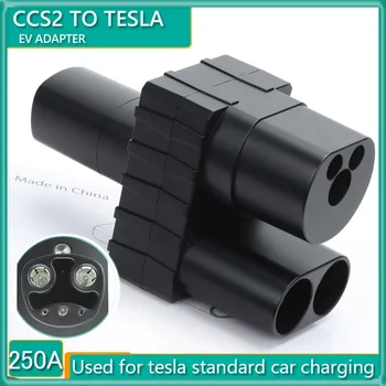 CCS2, da Tesla EV Adapter Električna Vozila DC polnilno Postajo 400A 1000V CCS COMBO 2 Do TPC Converter za Tesla Model