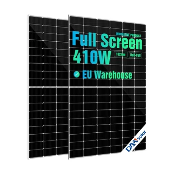 DAH sončne celoten zaslon črn okvir mono 390w 395w 400w 405w 410w pol celične plošče