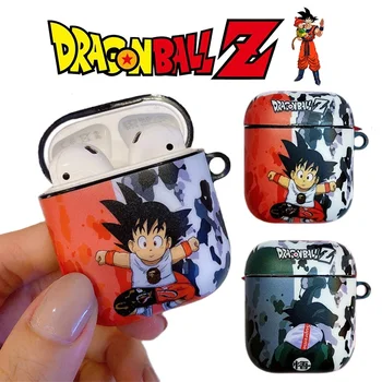 Dragon Ball Goku Primerih za Airpods 1 2 3 Zadevo za AirPods Pro Pro2 Primeru Srčkan Karikatura Zaščitni Brezžične Slušalke Polni Pokrov