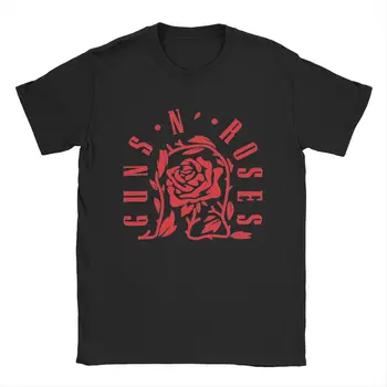 Guns N Roses Moške Majice S Kratkimi Rokavi Super Tees Kratek Rokav Krog Vratu T-Shirt 100% Bombaž Nov Prihod Oblačila