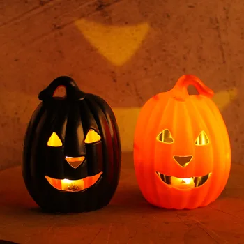 Halloween Pumpkin Lantern Okras otroške Prenosne Bučna Luči Bučna Vedro Rekviziti