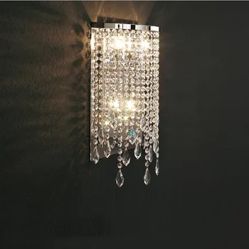 LED italijanski sodobni crystal stenska svetilka hotel soba za goste dekorativne svetilke dnevna soba, spalnica luksuznih koridor oblikovalec novo razsvetljavo