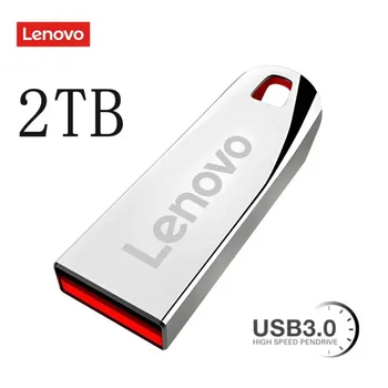 Lenovo Kovin, U Disk 2TB Prenosni 1TB 512GB Pero Disk 128GB USB 3.0 za Visoke Hitrosti Tipa C Vmesnik Nepremočljiva Memoria Usb Flash Disk