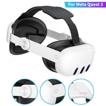 Nastavljiv Glavo Traku za Meta Quest 3 VR Slušalke Ergonomska, Udobno Zamenjava Elite Trak za Meta Quest 3 Pribor