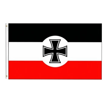 Nemški Imperij Cesarsko Zastavo nemški Iron Cross Cesarski Nemčiji Zastavo 90x150cm Poliester