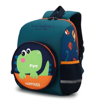 Otroci, šolska torba Dekle Srčkan Živali Risanka Dinozaver Najlon svetlobe bookbag Fant vrtec Nahrbtnik za Otroke od 3 do 6 let