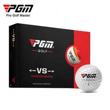 PGM Originalna Žogica za Golf Three-layer Match Žogo Darilo Polje Paket Golf Žogo Nastaviti 12pcs Nastavite Igri z Žogo Q017