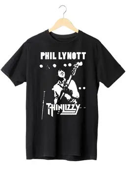Phil Lynott Thin Lizzy Darilo Merch Unisex Majica S 2XL