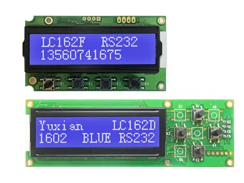 RS232 1602 16x2 LCD-Zaslon LC162D z stikalo AT89S5224AU industrijske tovarne