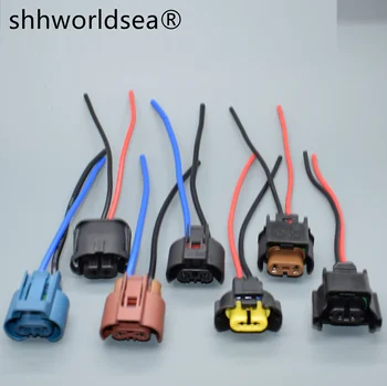 shhworldsea 1 Kos H8/H4/H7/H11/9005/9006 Auto Avto Halogensko Žarnico Vtičnico za izmenični Tok Priključite v Priključek Napeljave varnostni Pas