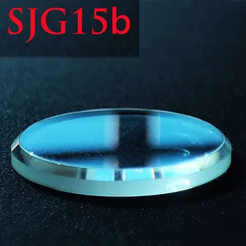 SKX013 SKX015 Sapphire Kristalno Ravno Modra/Rdeča/Clear AR Premaz urno Steklo Zamenjava Mod Deli Velik Chamfer 28x2.8 mm