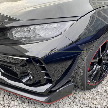 Sprednji Odbijač Trim Sprednji Odbijač Strani Veter Rezilo Sprednji Odbijač Spojler Samodejno Za Honda Civic Type-R 2019-2021