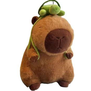 Srčkan Capybara Plišastih Igrač Z Nahrbtnikom Sedi Lepa Risanka Živali, Plišaste Lutke Holiday Gift Doma Dekor Kavč Plišastih Blazine