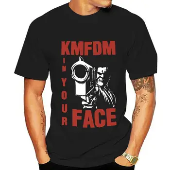T-Shirt 1995 KMFDM V Obraz Koncertno Turnejo Letnik Ponatis Velikost S 2XL