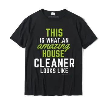 To Neverjetno Hiša Smešno Čiščenje Devica Čista Hiša Humor T-Shirt Camisas Hombre T Shirt Tees Srčkan Bombaž Normalno Casual Moški