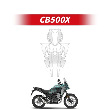 Uporablja Za HONDA CB500X Motocikel Polno Barve Prozorno Zaščitno folijo Za Kolesarske Opreme Praske Dokaz Zaščito Nalepke