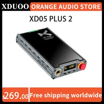 XDUOO XD05 PLUS 2 Prenosna DAC Slušalke Ojačevalnik AK4493SEQ PCM384KHZ/DSD256 MQA Bluetooth 5.1 UAC1.0/UAC2.0 Dekoder Ojačevalnik