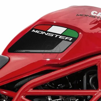 Za Ducati Monster 797 821 1200 2017-2019 Nalepke, motorno kolo, Anti-slip Strani Tank Pad Zaščito Kolena Ročaj Mat