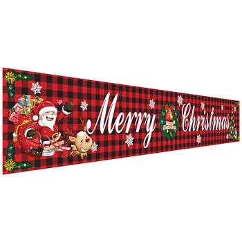 Zunanji Banner Vesel Božič Dekor za Dom 2020 Božič Prostem Dekor Božič Navidad Noel Srečno Novo Leto 2021-Sloga B