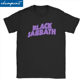 Črna Sabbathe Glasbe T-Majice za Moške, Ženske Rock Neverjetno, 100% Cotton Tee Majica Kratek Rokav T Srajce Grafiko, ki je Natisnjena Oblačila
