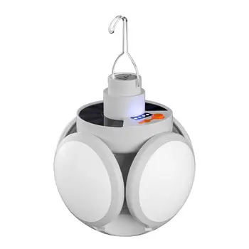 Šotor LED Sončne Nogomet Svetlobe USB za Polnjenje Prenosnih Noč, Svetilka, Svetilka