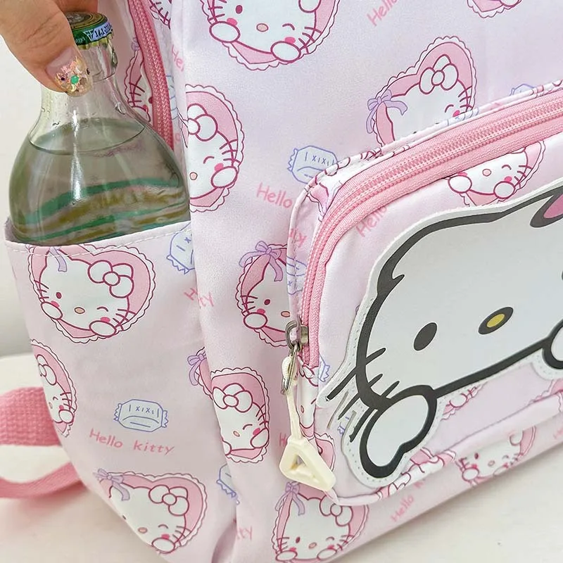 Hello Kitty Kuromi Cinnamoroll Sanrio Anime Risanke Nahrbtnik Za Vrtec Šolsko Torbo Ustvarjalne Kawaii Shranjevanje Vrečko Darilo Debelo