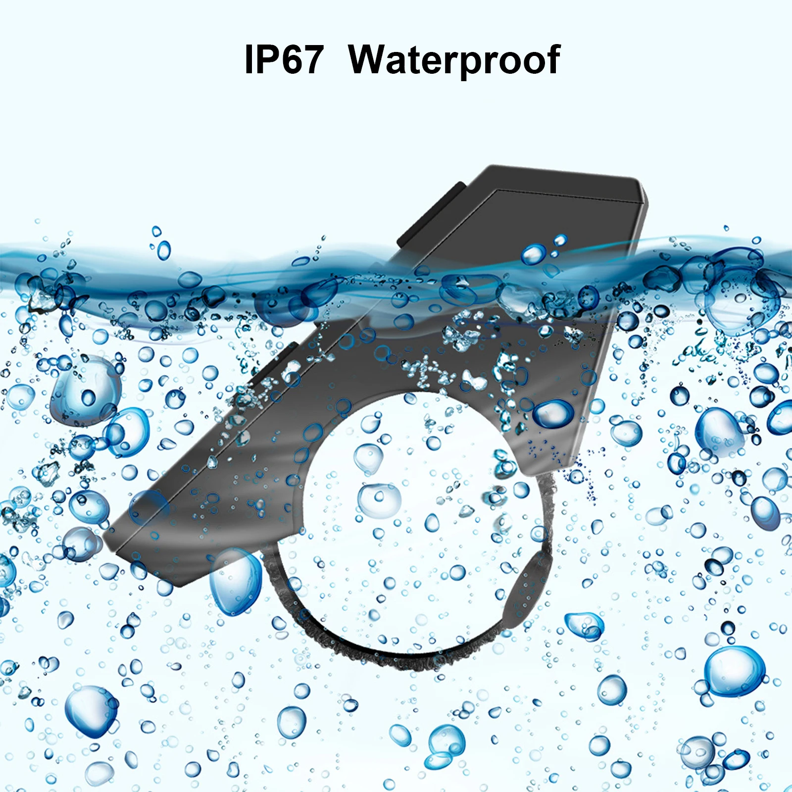 IP67 Nepremočljiva Motoristična Brezžična tehnologija Bluetooth Remote Krmilo Krmilnik za Pametni Telefon Slušalke Motoristična Čelada Slušalke